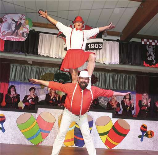 Sitzungspräsidentin Katharina Schmitt bestand ihre Feuertaufe mit Bravour 