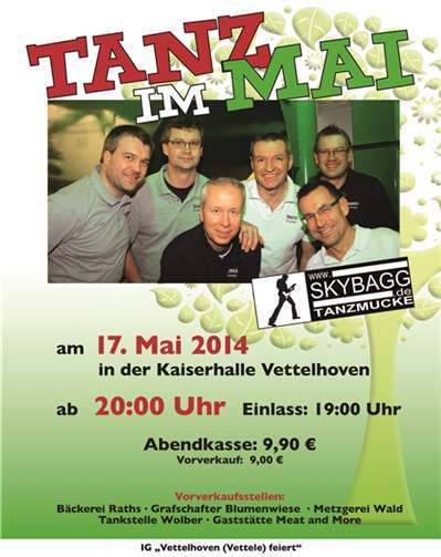 Live-Tanzmusik mit „Skybagg“ 