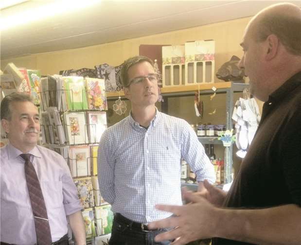 Kandidat informierte sich vor Ort