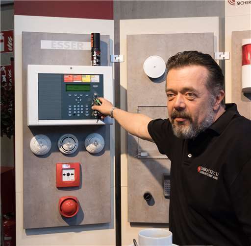 Moderne Technik präsentiert 