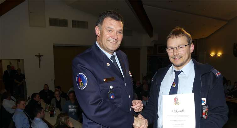 Josef Schorn für Jugendarbeit gedankt 