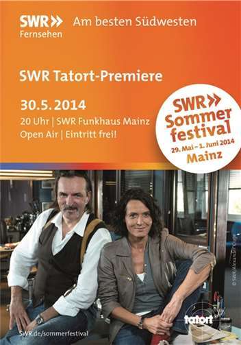SWR Sommerfestival mit „Tatort“-Premiere in Mainz