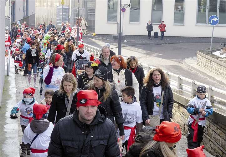 Haus für Kinder ruft „Helau“