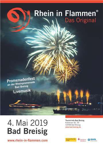 Start zu „Rhein in Flammen“ 