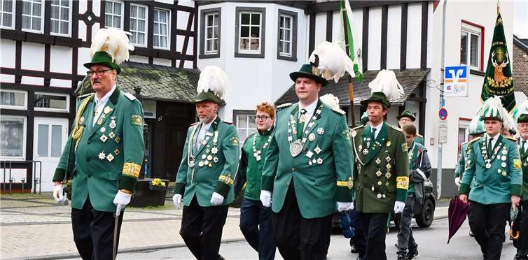 Reigen der Schützenfeste begann in Bad Bodendorf 