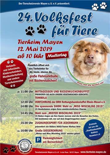 Wahl zu Mister und Miss Mischling 2019 