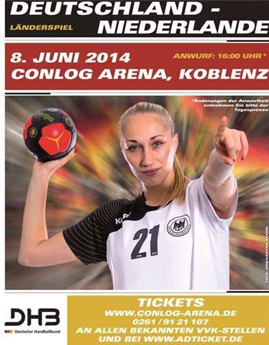 Erstmals in Koblenz ein Frauen-Handball-Länderspiel