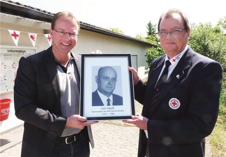 Landrat Dr. Alexander Saftig ehrte langjährige DRK-Mitglieder 