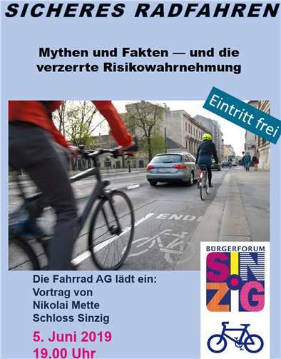 Als Radfahrer sicher durch den Straßenverkehr 