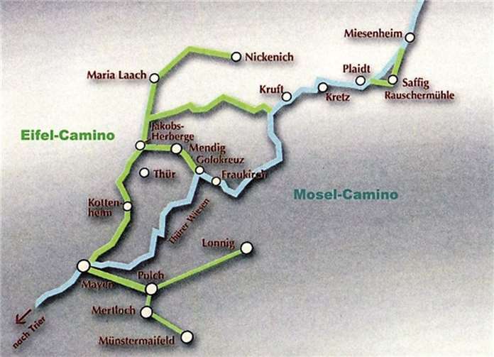 Unterwegs auf dem Eifelcamino