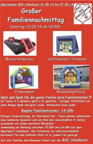 Hüpfburg darf nicht fehlen