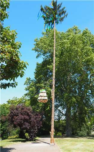 Mendelssohn-Park verwandelte sich traditionell wieder in einen Festplatz 