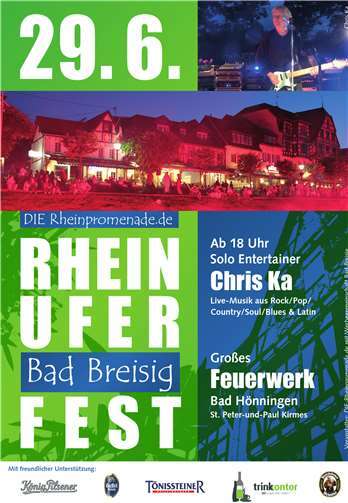 Feuerwerk, Livemusik und kulinarische Genüsse 