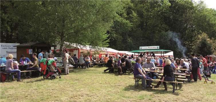 Schöner Ausblick bei gutem Wetter 