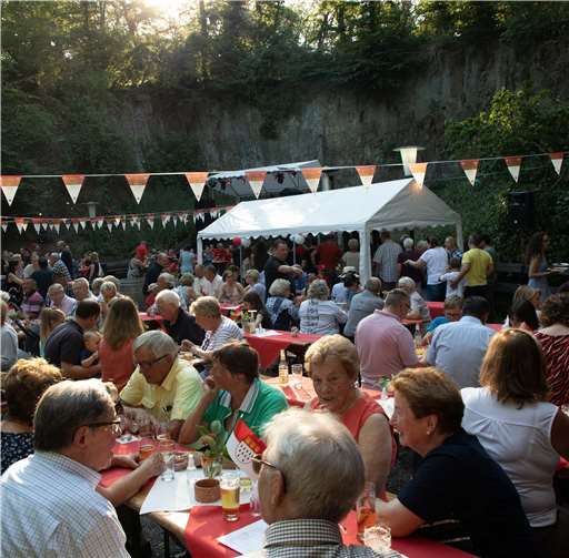 Miljö und Pink Ladys rockten den ehemaligen Steinbruch 