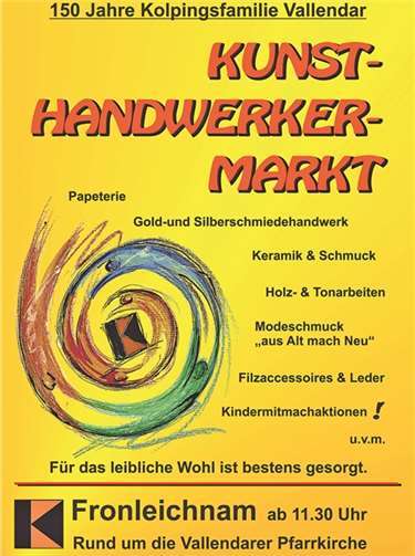 Kunsthandwerkermarkt ist ein Genuss für alle Sinne
