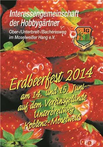 Erdbeerfest wird groß gefeiert 