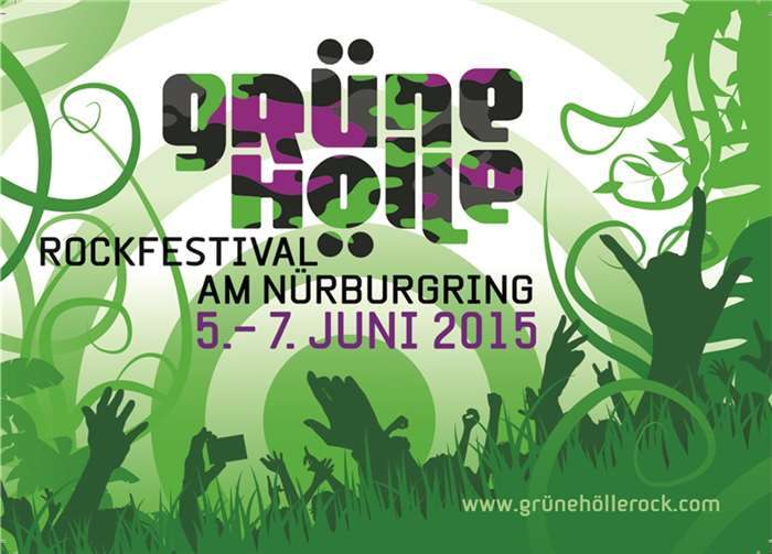 20 15 steigt das „Grüne Hölle - Rockfestival am Nürburgring“ 