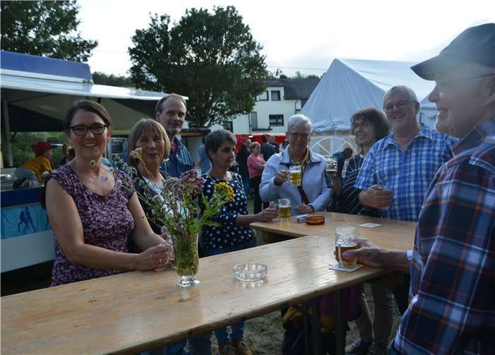 Volle Hüttebeim Heidefest 