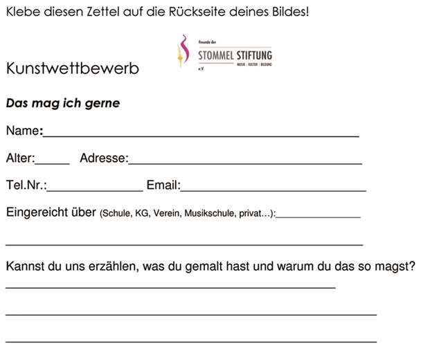 Wettbewerb für Kinder 