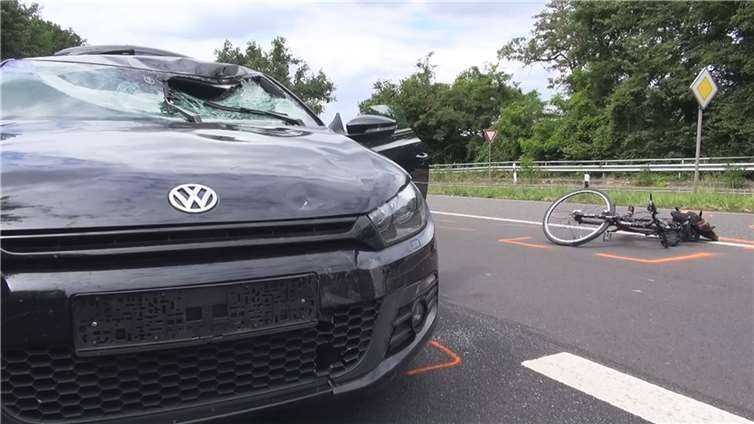 Radfahrer bei Unfall schwer verletzt 