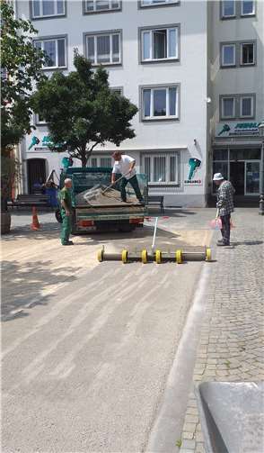 Boulebahnen Münzplatz erneuert 