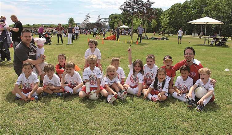 Für den Nachwuchs ging es hoch hinaus 