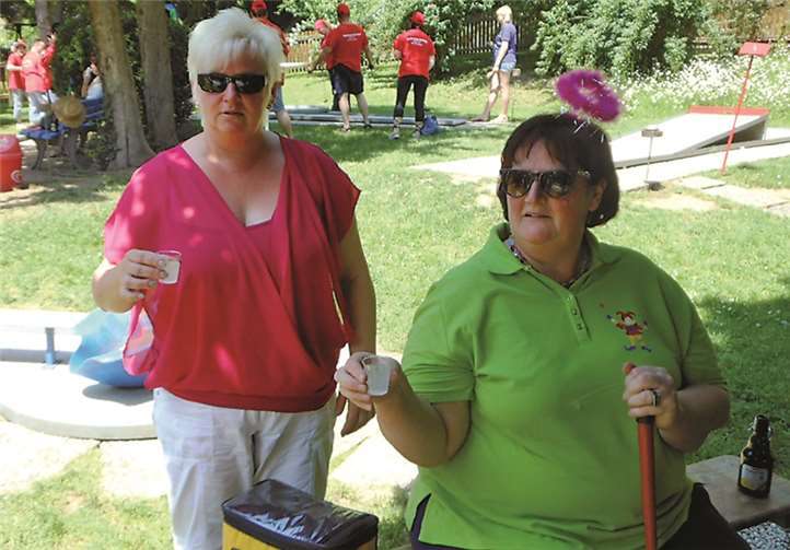 Viel Spaß beim Minigolf