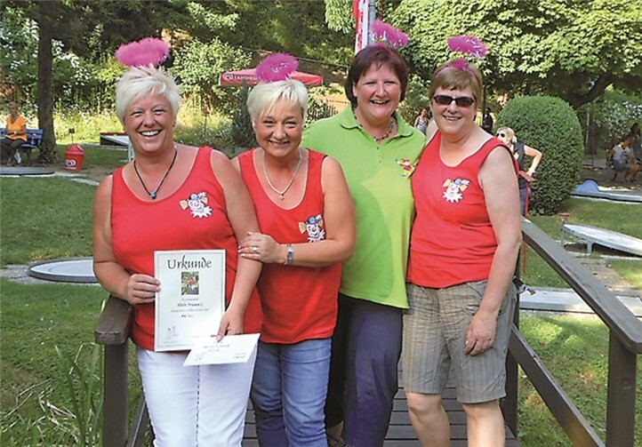 Viel Spaß beim Minigolf 