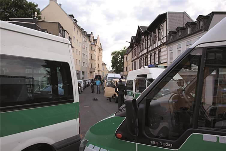  Razzia in Koblenz-Lützel 