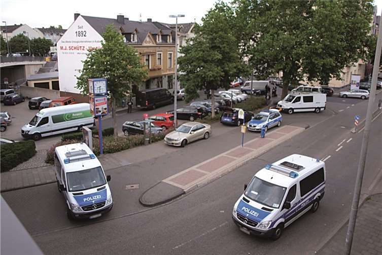  Razzia in Koblenz-Lützel 