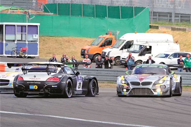 Hochklassige und teilweise spektakulären Szenen prägten das Rennen 