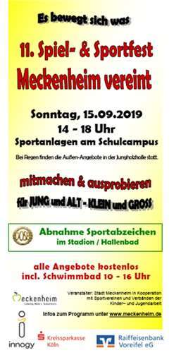 Großes Spiel- und Sportfest in den Anlagen am Schulcampus 