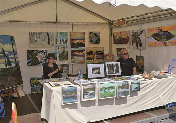 Die Innenstadt wurde zur Galerie 