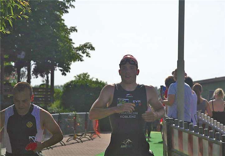 Hitzeschlacht beim 11. Triathlon in Maxdorf 