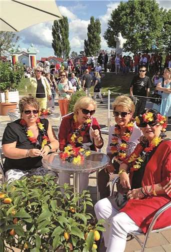 Clubmitglieder besuchten den ZDF-Fernsehgarten in Mainz 