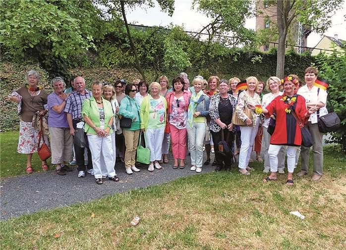 Clubmitglieder besuchten den ZDF-Fernsehgarten in Mainz 