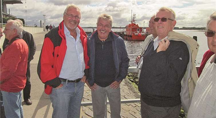 Sichtlich gute Stimmung 