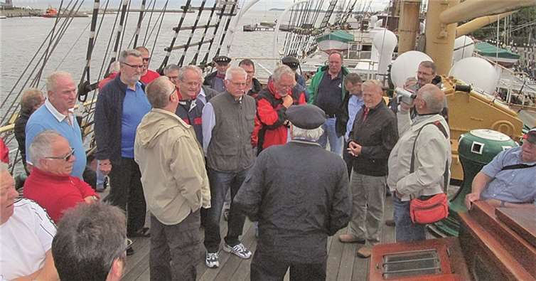 Sichtlich gute Stimmung 