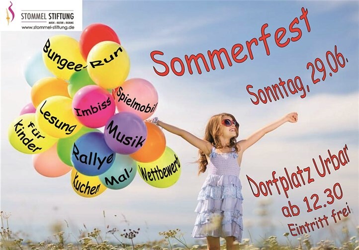 Sommerfest wartet mit buntem Programm auf 
