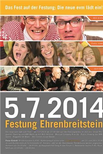 Bürgerfest auf der Festung Ehrenbreitstein 