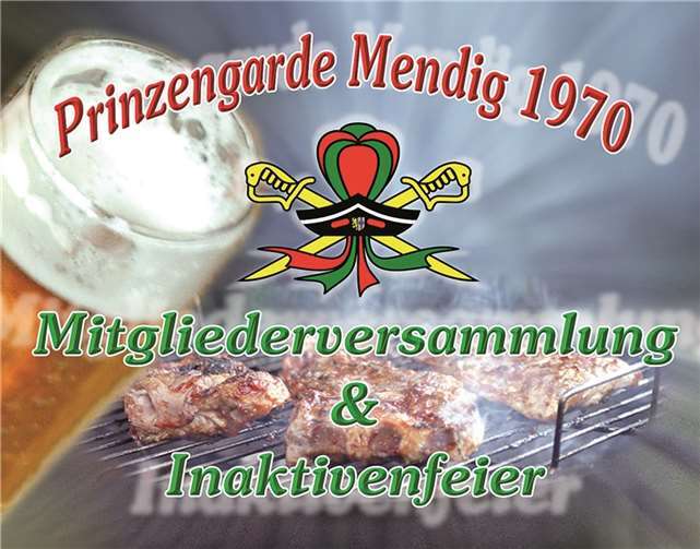 Inaktivenfeier und Mitgliederversammlung