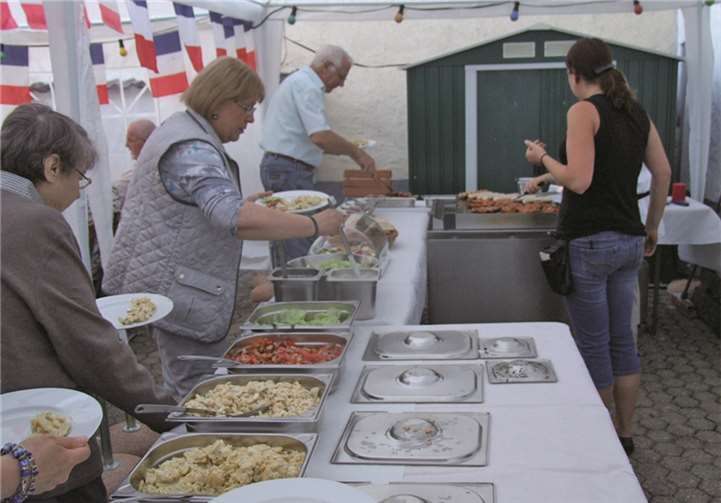 Grillfest zum Französischen Nationalfeiertag 