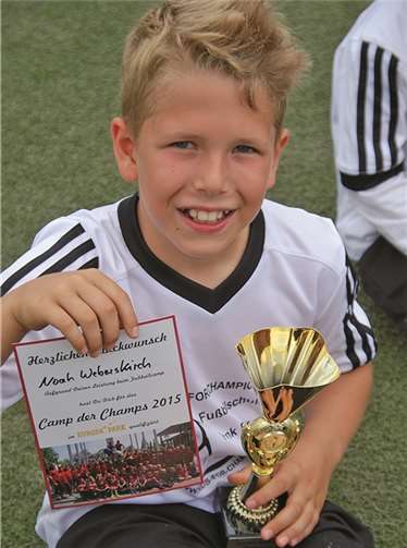 Sommerfußballcamp war ein voller Erfolg 