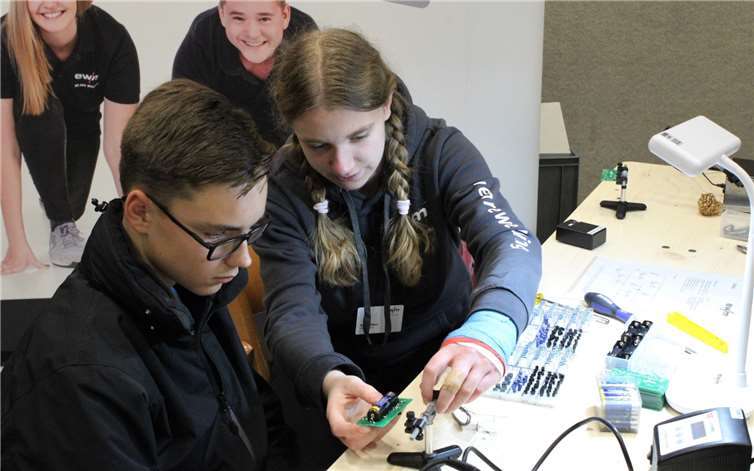 Breites Spektrum an Ausbildungsmöglichkeiten 