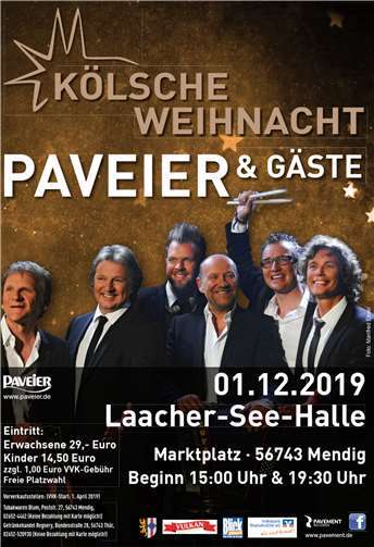 Kölsche Weihnacht mit PAVEIER & Gäste 