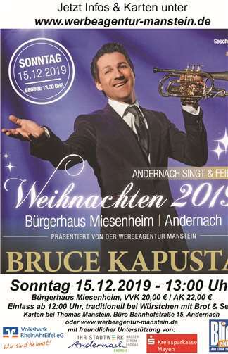 „Wir singen und feiern Weihnachten 2019“