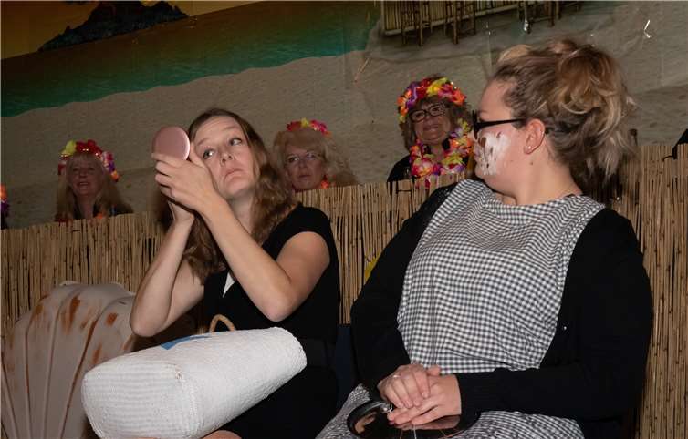 Beste Stimmung im Dorfsaal 