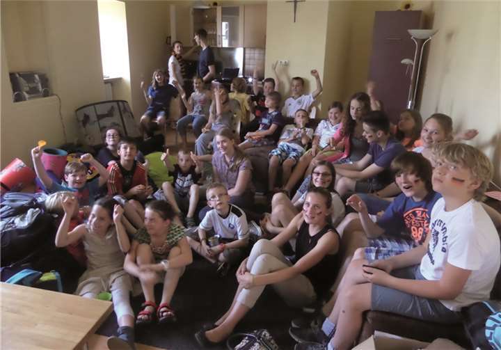 Messdienerübernachtung im Raum der Begegnung 