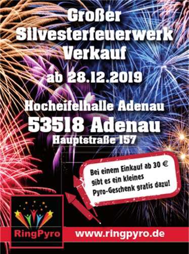 Pyro Feuerwerk - das Highlight einer Feier!